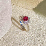 Natural Ruby Ring D0.81 PT Pigeon Blood - Jiaxyk